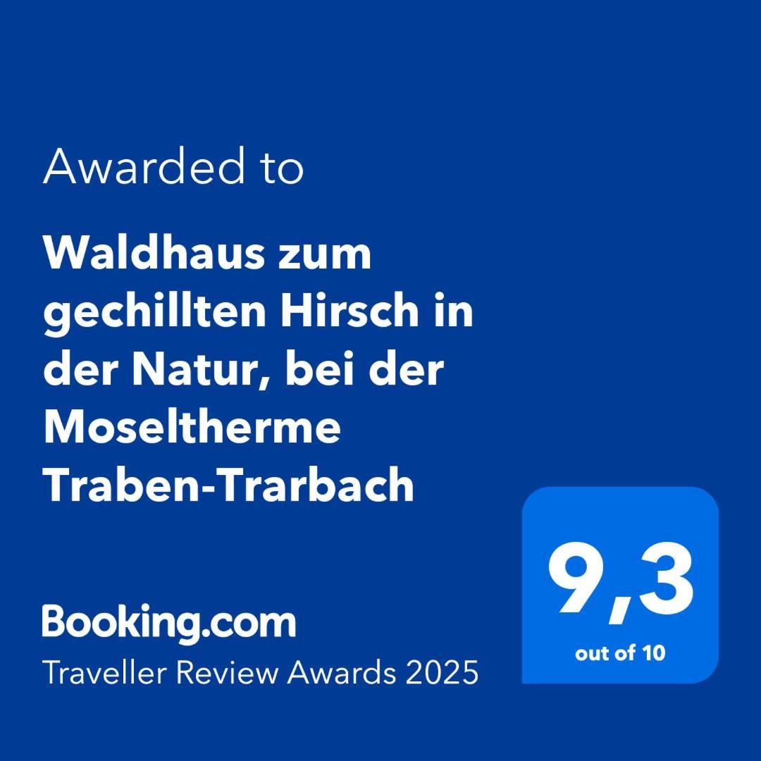 Waldhaus Zum Gechillten Hirsch In Der Natur, Bei Der Moseltherme Traben-Trarbach Dış mekan fotoğraf